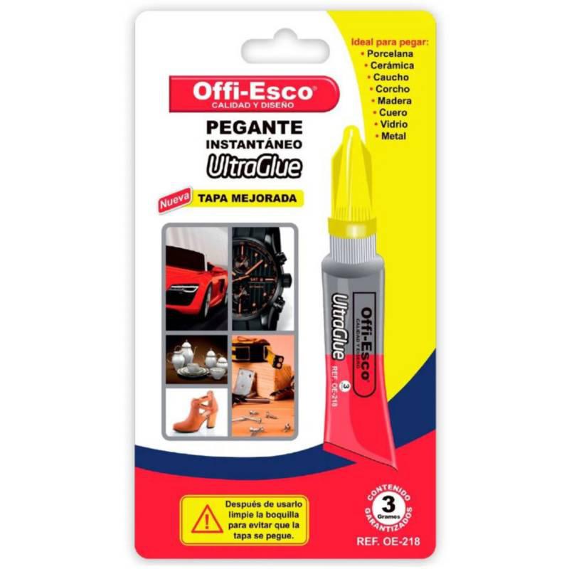 Pegante Instantáneo Ultra Glue Offi-Esco 2g